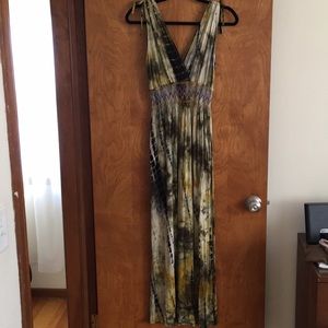 Boho tie dye dress